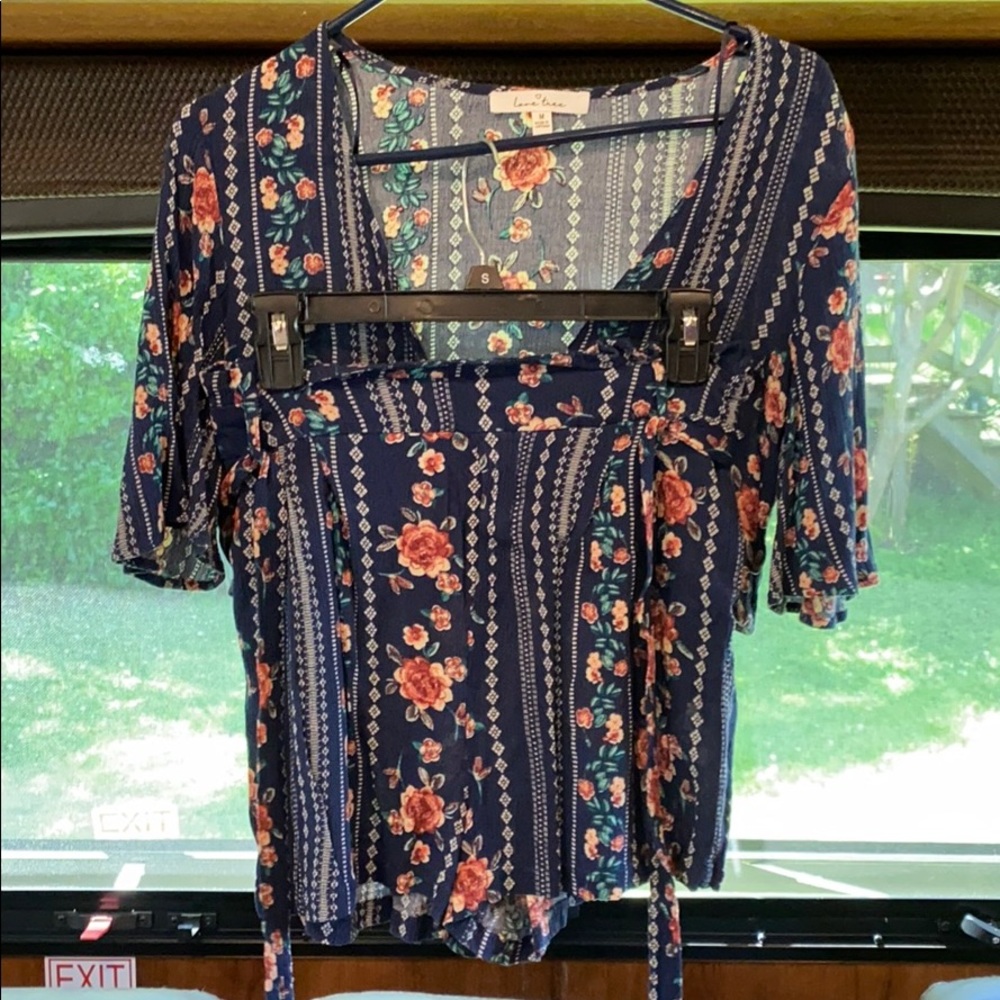 2 Piece Floral Set
